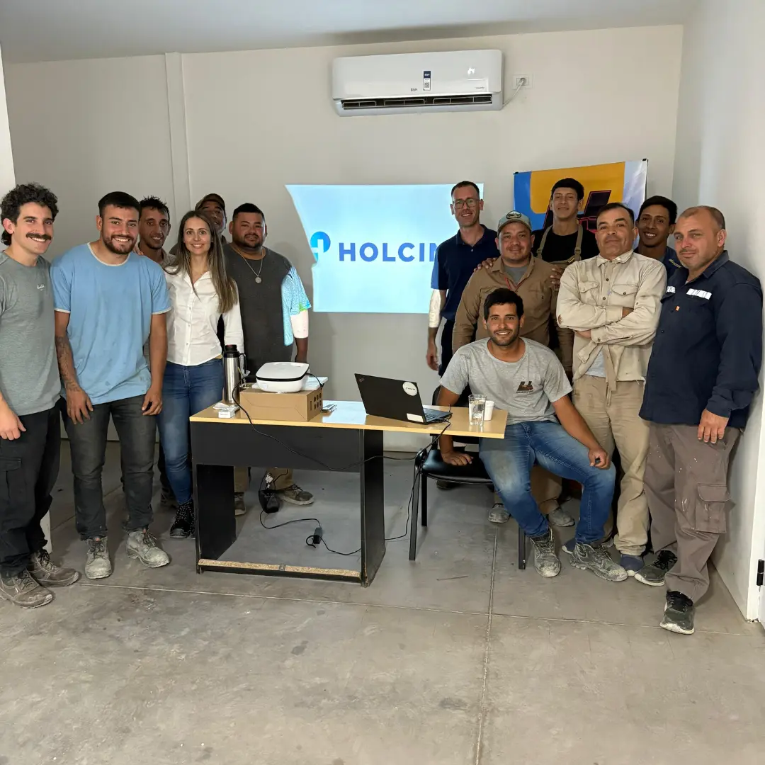 capacitaciones al personal, Hormicor Corrientes, lideres en hormigon elaborado, capacitacion Holcim